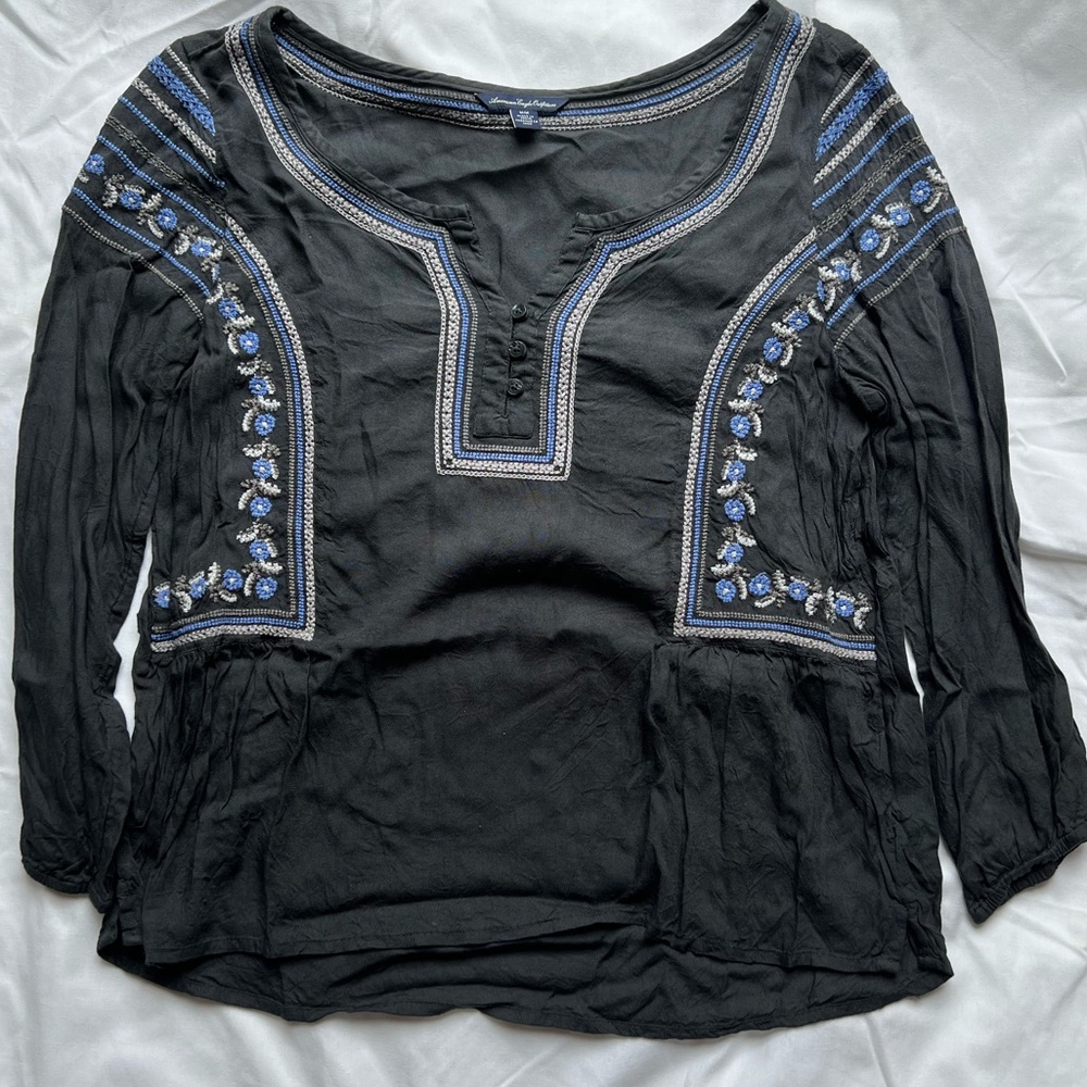 Embroidered blouse